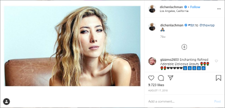 Dichen Lachman's Instagram post